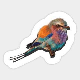 colorful Bird Sticker